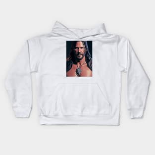 John Wick but viking Kids Hoodie